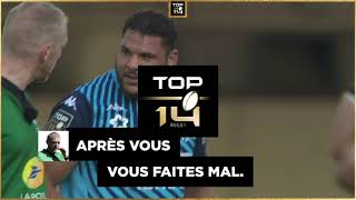 TOP 14  Les échanges 𝗮𝗿𝗯𝗶𝘁𝗿𝗲𝘀 ⚡ 𝗷𝗼𝘂𝗲𝘂𝗿𝘀 sont souvent savoureux voici un bestof de la saison  😅 [upl. by Vander991]