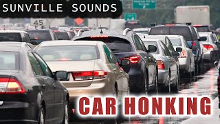 10 Hours of Car Horns Honking  Annoying Sounds with Peter Baeten [upl. by Avron]