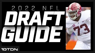 TDNs 2022 NFL Draft Guide OT Evan Neal [upl. by Ydor]