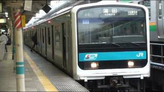 京浜東北線２０９系東京到着→発車 [upl. by Yevrah]