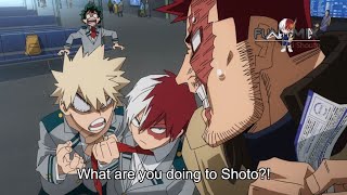 When Todoroki wants to sit next to Midoriya and Bakugo  Worlds Heroes TakeOff [upl. by Groos]