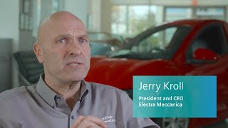 Electra Meccanicas CEO Jerry Kroll  SOLO Electric Vehicle Impact [upl. by Aiden]