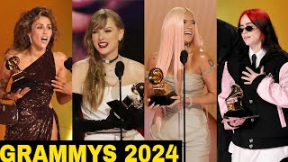 GANADORES Premios Grammy 2024 [upl. by Queen]