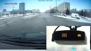 Тест РД Omni RS500 Помехи в городе [upl. by Dosi953]