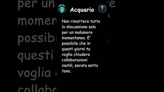 Acquario oroscopo di lunedì 16 settembre 2024 dalla Stanza Esoterica short [upl. by Eiramnerual]