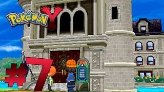 Pokémon Y en Español Episodio 7  ¡Camino a Pueblo Petroglifo [upl. by Ekusoyr]