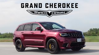 2018 Jeep Trackhawk Review  The SUV Thats Quicker Than a Supercar [upl. by Sevart]