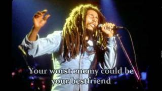 Bob Marley  quotWho The Cap Fitquot  lyrics [upl. by Nahtanaoj]