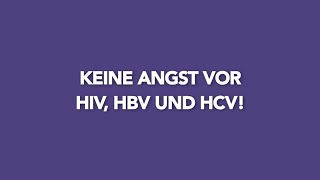 Keine Angst vor HIV HBV und HCV [upl. by Aitel]