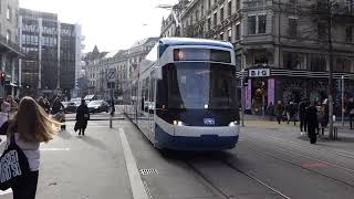 Impressionen der Tram in Zürich  Be 56 quotCobraquot [upl. by Grigson]