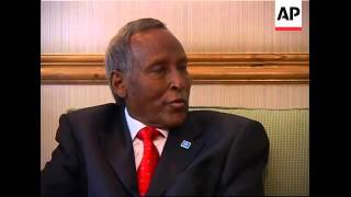 Somalian president says he is quothealthyquot during hospital stay [upl. by Bennett]