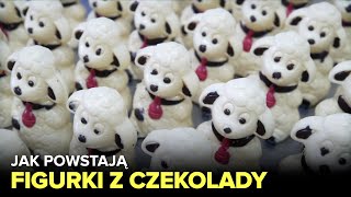 Jak powstają czekoladowe figurki  Fabryki w Polsce [upl. by Steffane]