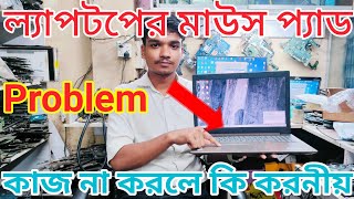 ল্যাপটপের মাউস প্যাড কাজ না করলে কি করনীয় দেখুন এই ভিডিওতে  Not Working LaptopTouch Pad Solution [upl. by Lepley]