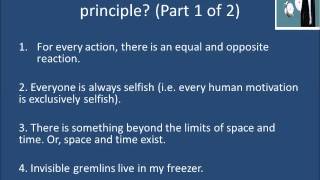 Falsifiability One Key to Critical Thinking [upl. by Soalokin]