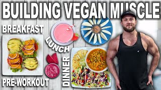 What I Eat For Lean Vegan Muscle  Healthy amp Delicious Meals [upl. by Holofernes429]