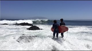 Surf en Chile  Punta de Lobos Pichilemu english subtitles [upl. by Gault798]