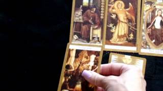 Blending Tarot amp Lenormand in a 9Card Spread [upl. by Nylear]