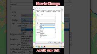 How to Change Map Units in ArcGIS Easily Explained [upl. by Raven]