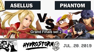 Hydrostorm 8  SUPhantomJP Diddy KongIkeJoker vs SUAsellus Robin Grand Final Set 2 [upl. by Eloken]