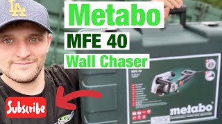 Metabo MFE 40 Review first impressions Electricians Day The Cablesmith [upl. by Etnoed169]