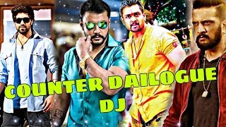 Kannada counter dialogue DJ song yashsudeepdarshandruva [upl. by Ajan544]