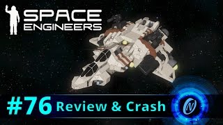 quotBerserkerquot G201 Warbird Review and Crash Space Engineers Part 76 [upl. by Eaver26]