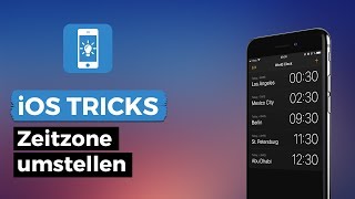 iPhone Zeitzone umstellen  Automatische Zeiteinstellung deaktivieren [upl. by Lambert]