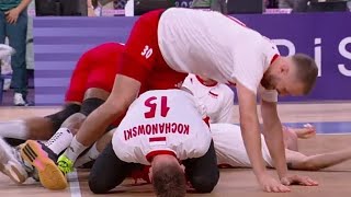 USA Vs POL Mens Volleyball Quarter finals HIGHLIGHTS United States Vs Poland Volleyball Highlights [upl. by Alekehs54]