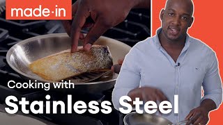 How to Properly Cook With Stainless Steel Pans  Made In Cookware [upl. by Kalina]