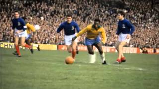 Pelé  Best Dribbling Skills Passing amp Goals  Part 1 [upl. by Vladamar]