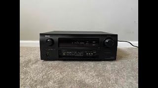 How to Factory Reset Denon AVR3311CI 71 HDMI Home Theater Surround Receiver [upl. by Yalc]