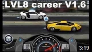 Drag Racing win level 8 career Lamborghini Murcielago LP 6704 5V with 1 tune setup V16 [upl. by Gavra]