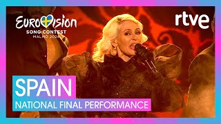 Nebulossa  ZORRA  Spain 🇪🇸  National Final Performance  Eurovision 2024 [upl. by Esmerelda]