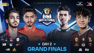 ROOTER SHOP x APL INVITATIONAL SERIES bgmi  Grand Finals DAY 2  Ft iQOOSOUL godlike tx etc [upl. by Koppel]