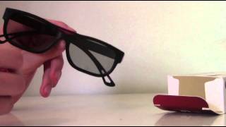 Unboxing amp Review LG Cinema 3D Glasses [upl. by Jereme]