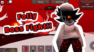 FOLLY BOSS FIGHT Regretevator update   floor expansions [upl. by Tteirrah]