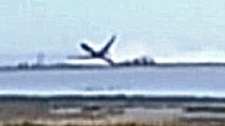 New video released of Asiana plane crash [upl. by Akfir]