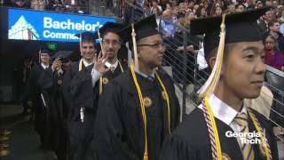 Georgia Tech Bachelors Commencement Fall 2016 [upl. by Issirk]