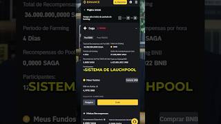 Nova criptomoeda lançada na Binance Saga cripto binance saga [upl. by Alodie]