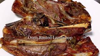 Oven Rosted Lamb Chop [upl. by Mallissa]