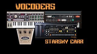 Vocoder Roundup  Roland Boutique VP03 MicroKORG Xils V Digitech Talker [upl. by Uot159]