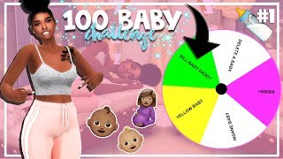 SIMS 4 100 BABY CHALLENGE with A TWIST 1 NEW LP [upl. by Charron105]