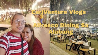 EarlVenture Vlog 05 Alfresco Dining Alabang Festival Mall [upl. by Aynotal]