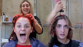 DYING MY HAIR PINK I Think Were Going Crazy [upl. by Orren]