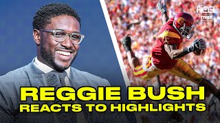 Reggie Bush Reacts To Reggie Bush Highlights [upl. by Dearden]