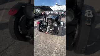 Push starting a 45 litre blower Bentley 🏁prewarcar vintagecar classiccar [upl. by Areip]