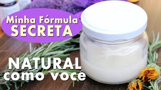 Meu hidratante secreto  Caseiro e Natural  PÉS MÃOS e Peles ressecadas  Vegano [upl. by Anerat707]