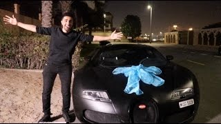 MO VLOGS GOT A BUGATTI ON HIS BIRTHDAY [upl. by Loseff]