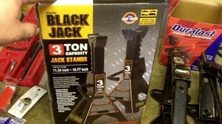 Black Jack 3 Ton Capacity Jack Stands Review [upl. by Alda]