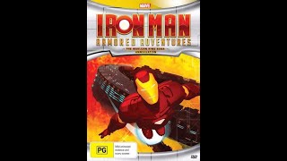 Opening to Iron Man Armored Adventures The Makluan Ring Saga Annihilation 2012 DVD Australia [upl. by Bordie]